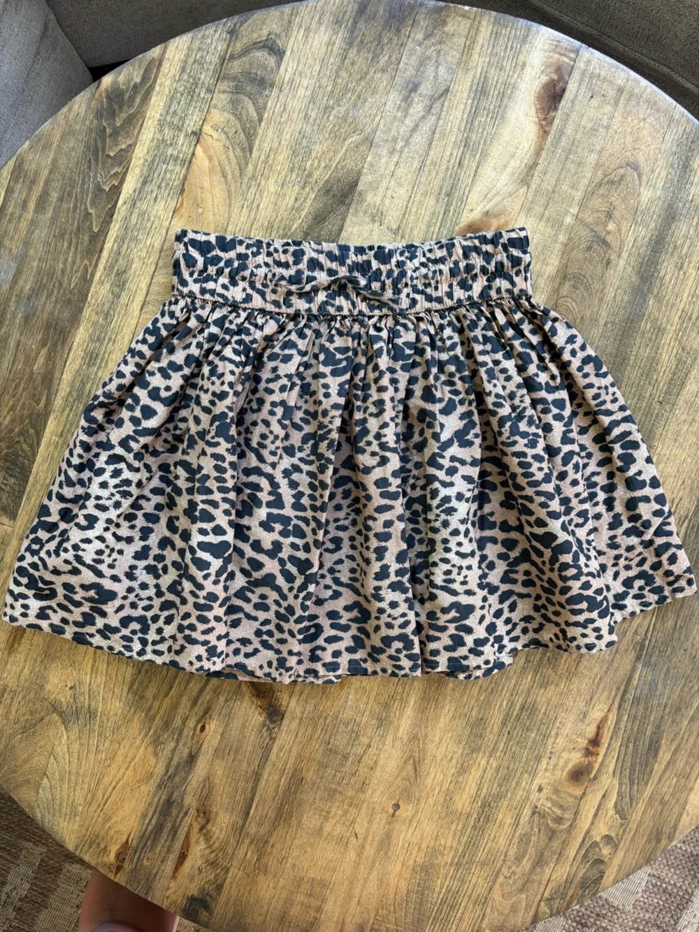 Girls Gap Leopard Print Skirt